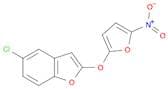 Benzofuran, 5-chloro-2-[(5-nitro-2-furanyl)oxy]-