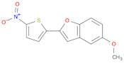 Benzofuran, 5-methoxy-2-(5-nitro-2-thienyl)-