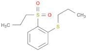 Benzene, 1-(propylsulfonyl)-2-(propylthio)-