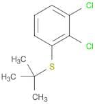 Benzene, 1,2-dichloro-3-[(1,1-dimethylethyl)thio]-