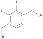 Benzene, 1,4-bis(bromomethyl)-2,3-diiodo-