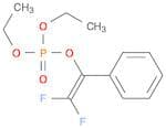 Phosphoric acid, 2,2-difluoro-1-phenylethenyl diethyl ester