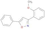 Isoxazole, 3-(2-methoxyphenyl)-5-phenyl-
