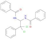 Benzamide, N,N'-(2,2-dichloro-2-phenylethylidene)bis-