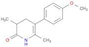 2(1H)-Pyridinone, 3,4-dihydro-5-(4-methoxyphenyl)-3,6-dimethyl-