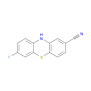 10H-Phenothiazine-2-carbonitrile, 7-fluoro-