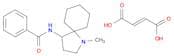 Benzamide, N-(1-methyl-1-azaspiro[4.5]dec-4-yl)-, (2E)-2-butenedioate(1:1)