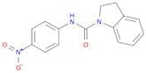 1H-Indole-1-carboxamide, 2,3-dihydro-N-(4-nitrophenyl)-