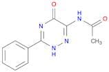 N-(5-Oxo-3-phenyl-2,5-dihydro-1,2,4-triazin-6-yl)acetamide