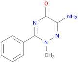 1,2,4-Triazin-5(2H)-one, 6-amino-2-methyl-3-phenyl-