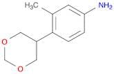 Benzenamine, 4-(1,3-dioxan-5-yl)-3-methyl-