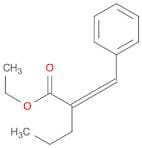 Pentanoic acid, 2-(phenylethenylidene)-, ethyl ester