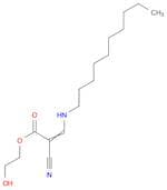 2-Propenoic acid, 2-cyano-3-(decylamino)-, 2-hydroxyethyl ester