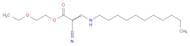2-Propenoic acid, 2-cyano-3-(undecylamino)-, 2-ethoxyethyl ester