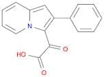 2-Oxo-2-(2-phenylindolizin-3-yl)acetic acid