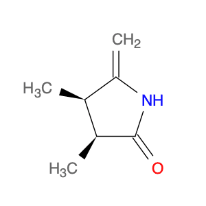 2-Pyrrolidinone, 3,4-dimethyl-5-methylene-, cis-