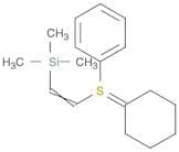 Silane, [cyclohexylidene(phenylthio)ethenyl]trimethyl-
