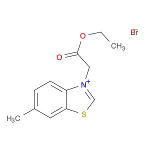 Benzothiazolium, 3-(2-ethoxy-2-oxoethyl)-6-methyl-, bromide