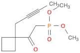 Phosphonic acid, [2-[1-(2-butynyl)cyclobutyl]-2-oxoethyl]-, dimethyl ester