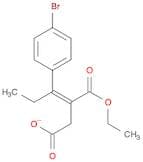 Butanedioic acid, [1-(4-bromophenyl)propylidene]-, 1-ethyl ester, (E)-