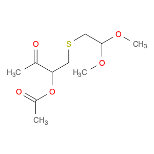 2-Butanone, 3-(acetyloxy)-4-[(2,2-dimethoxyethyl)thio]-