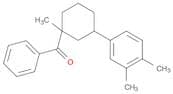 Methanone, [3-(3,4-dimethylphenyl)-1-methylcyclohexyl]phenyl-