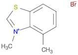 Benzothiazolium, 3,4-dimethyl-, bromide (1:1)