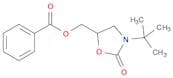 2-Oxazolidinone, 5-[(benzoyloxy)methyl]-3-(1,1-dimethylethyl)-