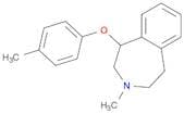 1H-3-Benzazepine, 2,3,4,5-tetrahydro-3-methyl-1-(4-methylphenoxy)-