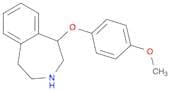 1H-3-Benzazepine, 2,3,4,5-tetrahydro-1-(4-methoxyphenoxy)-