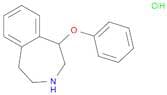 1H-3-Benzazepine, 2,3,4,5-tetrahydro-1-phenoxy-, hydrochloride