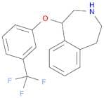 1H-3-Benzazepine, 2,3,4,5-tetrahydro-1-[3-(trifluoromethyl)phenoxy]-