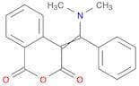 1H-2-Benzopyran-1,3(4H)-dione, 4-[(dimethylamino)phenylmethylene]-