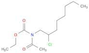 Carbamic acid, acetyl(2-chlorooctyl)-, ethyl ester