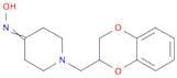 4-Piperidinone, 1-[(2,3-dihydro-1,4-benzodioxin-2-yl)methyl]-, oxime