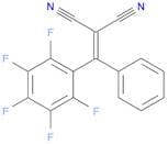 Propanedinitrile, [(pentafluorophenyl)phenylmethylene]-