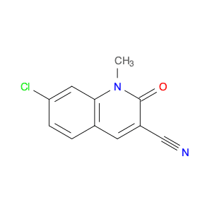 3-Quinolinecarbonitrile, 7-chloro-1,2-dihydro-1-methyl-2-oxo-