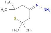 4H-Thiopyran-4-one, tetrahydro-2,2,6,6-tetramethyl-, hydrazone