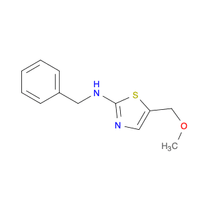 2-Thiazolamine, 5-(methoxymethyl)-N-(phenylmethyl)-