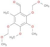 Benzaldehyde, 3,4-dimethoxy-2,5-bis(methoxymethoxy)-6-methyl-