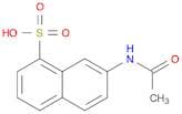 1-Naphthalenesulfonic acid, 7-(acetylamino)-