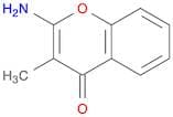 4H-1-Benzopyran-4-one, 2-amino-3-methyl-