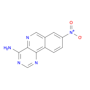 Pyrimido[5,4-c]isoquinolin-4-amine, 8-nitro-