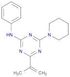1,3,5-Triazin-2-amine, 4-(1-methylethenyl)-N-phenyl-6-(1-piperidinyl)-