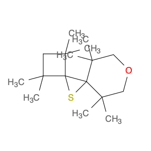 8-Oxa-11-thiadispiro[3.0.5.1]undecane, 1,1,3,3,6,6,10,10-octamethyl-