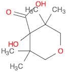 2H-Pyran-4-carboxylic acid, tetrahydro-4-hydroxy-3,3,5,5-tetramethyl-