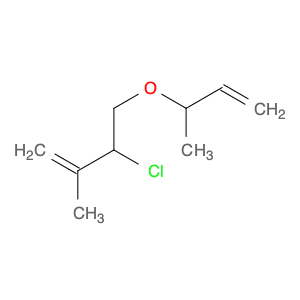 1-Butene, 3-chloro-2-methyl-4-[(1-methyl-2-propenyl)oxy]-