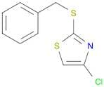 Thiazole, 4-chloro-2-[(phenylmethyl)thio]-
