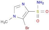 1H-Imidazole-4-sulfonamide, 5-bromo-1-methyl-