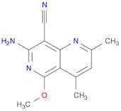 1,6-Naphthyridine-8-carbonitrile, 7-amino-5-methoxy-2,4-dimethyl-